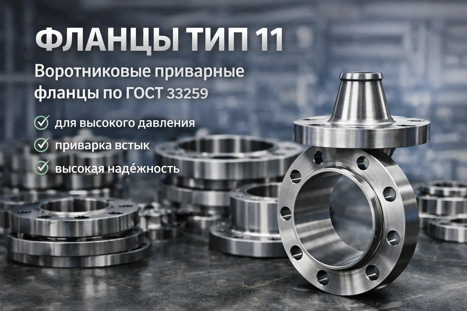 Фланцы тип 11
